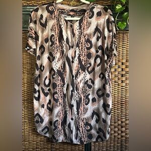 Soft Animal Print Top